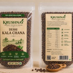 Krushnay Deshi Chana (Deshi Chickpeas) – 500g