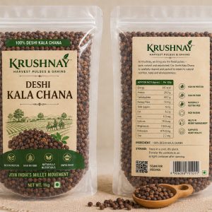 Krushnay Deshi Chana (Deshi Chickpeas) – 1kg